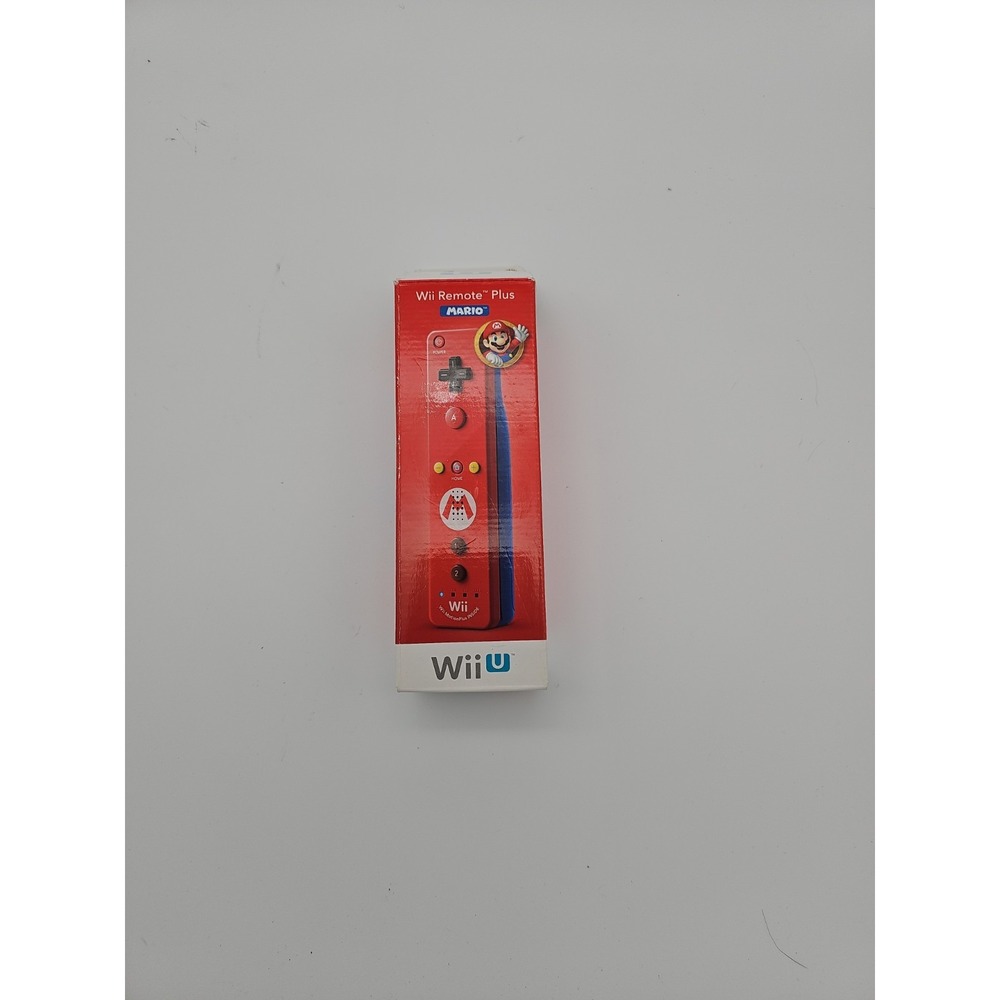 Official Mario Wii Remote Nintendo OEM BOX Only No Remote